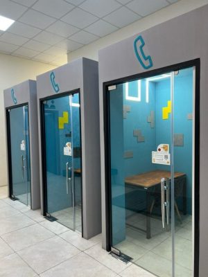 کیوسک تک نفره در فضای کار اشتراکی ماجرا شعبه میرداماد