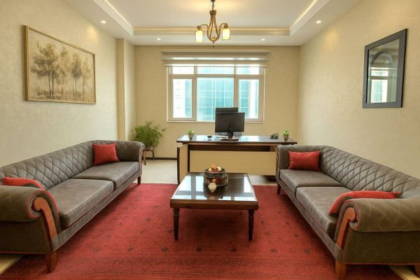 اتاق جلسه مدیریتی در فضای کار اشتراکی راشا